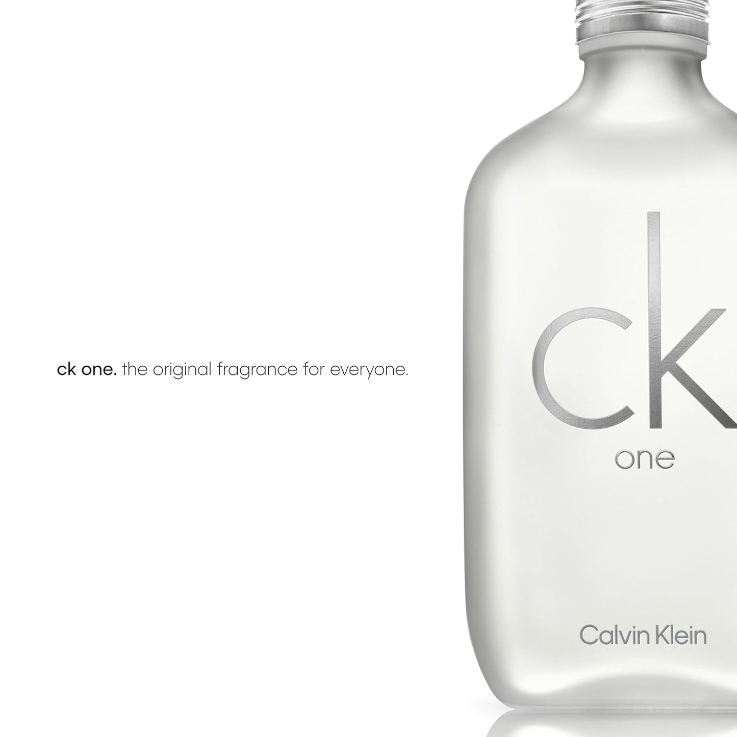 Calvin Klein CK One Eau De Toilette – Citrus Unisex Fragrance – with Notes of Green Tea, Bergamot, Cardamom, Violet & Amber – Luxury Unisex Perfumes – Long Lasting Fragrance