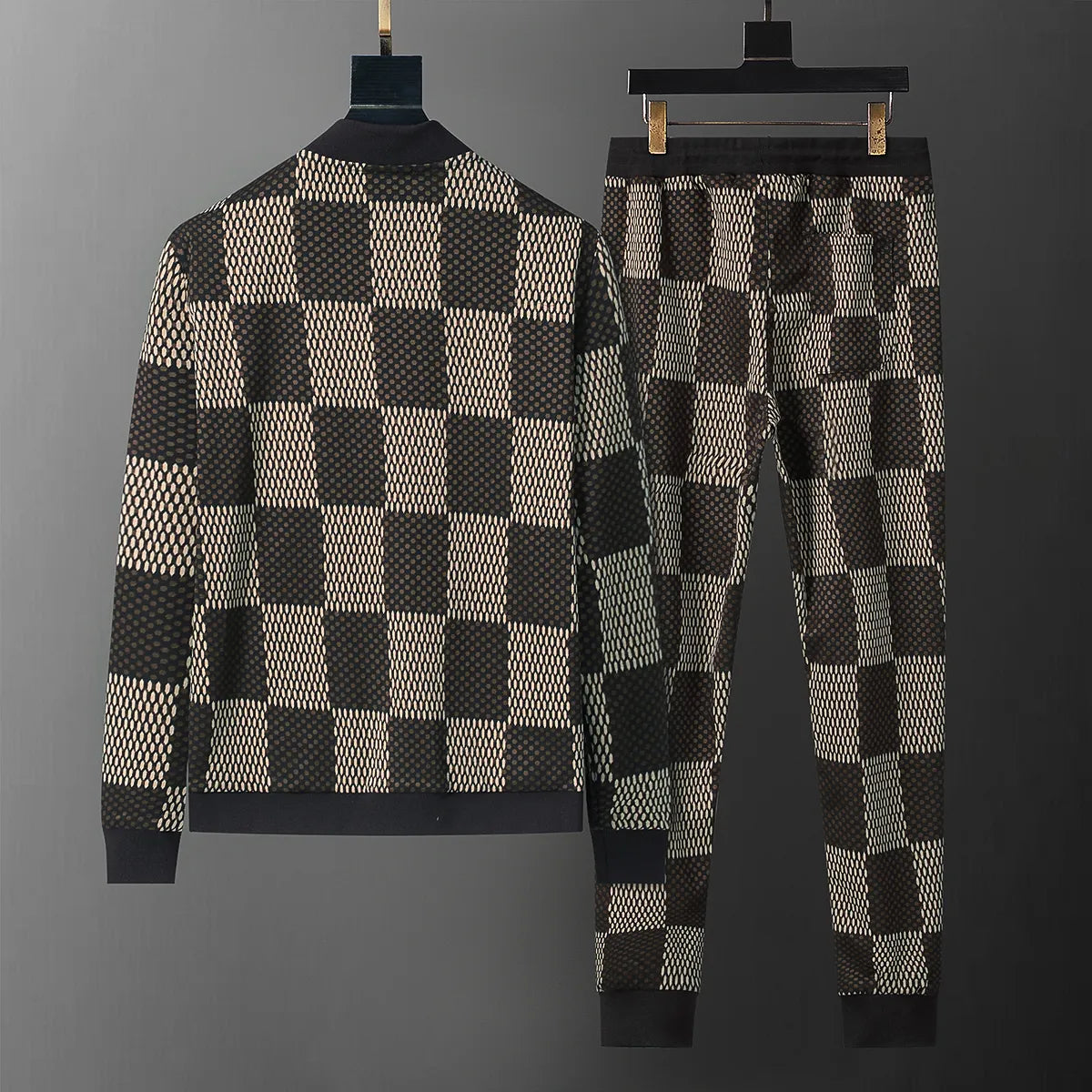 Mens Tracksuits Street Mens Tracksuits New Fashion Brand Men Suit Spring Autumn Mens Twopiece Sportswear Casual Style Suits