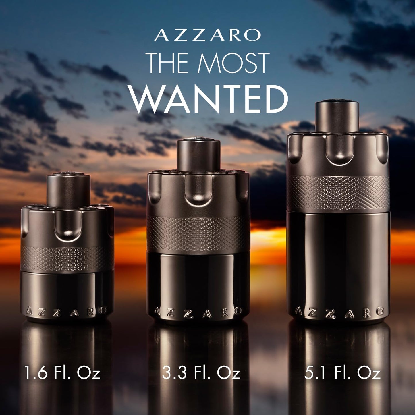 the Most Wanted Eau De Parfum Intense - Woody & Seductive Mens Cologne - Fougère, Ambery & Spicy Fragrance for Date Night - Lasting Wear - Luxury Perfumes for Men