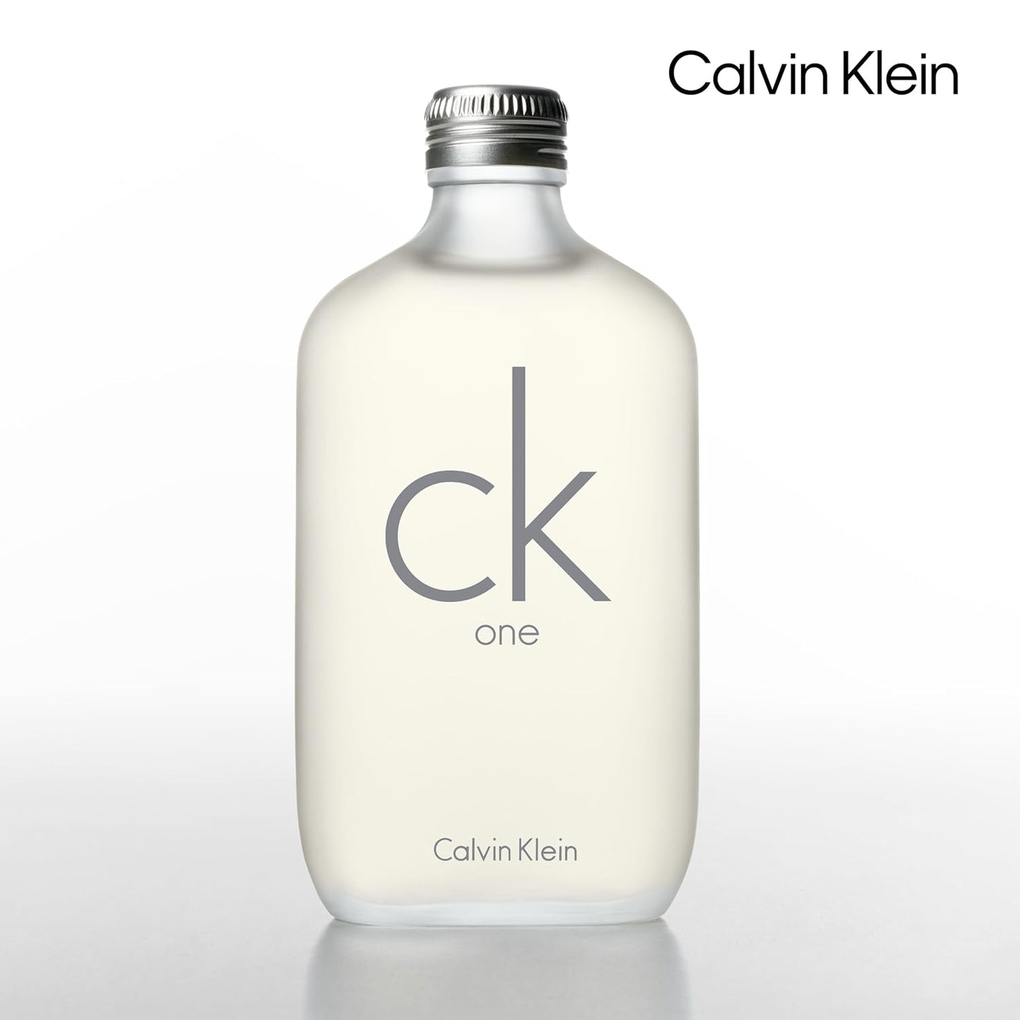 Calvin Klein CK One Eau De Toilette – Citrus Unisex Fragrance – with Notes of Green Tea, Bergamot, Cardamom, Violet & Amber – Luxury Unisex Perfumes – Long Lasting Fragrance