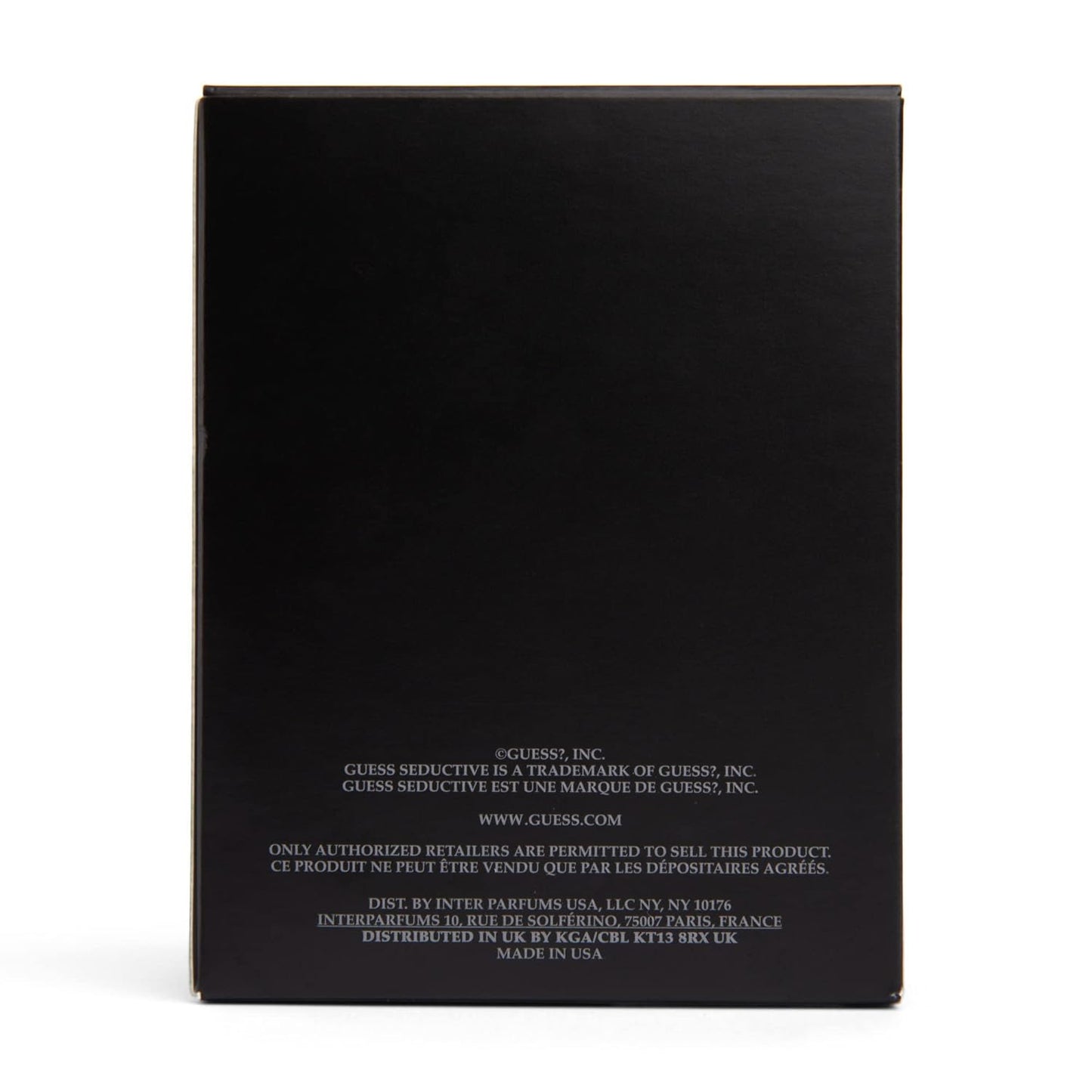 Seductive Homme Noir 3.4 Oz EDT Spray RETAIL