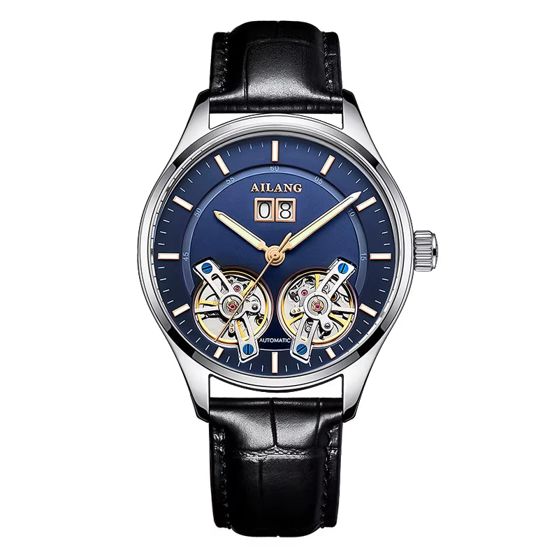 Authentic Watch Men'S Automatic Mechanical Watch Hollow Tourbillon Men'S Watch Luxury Brand Watch