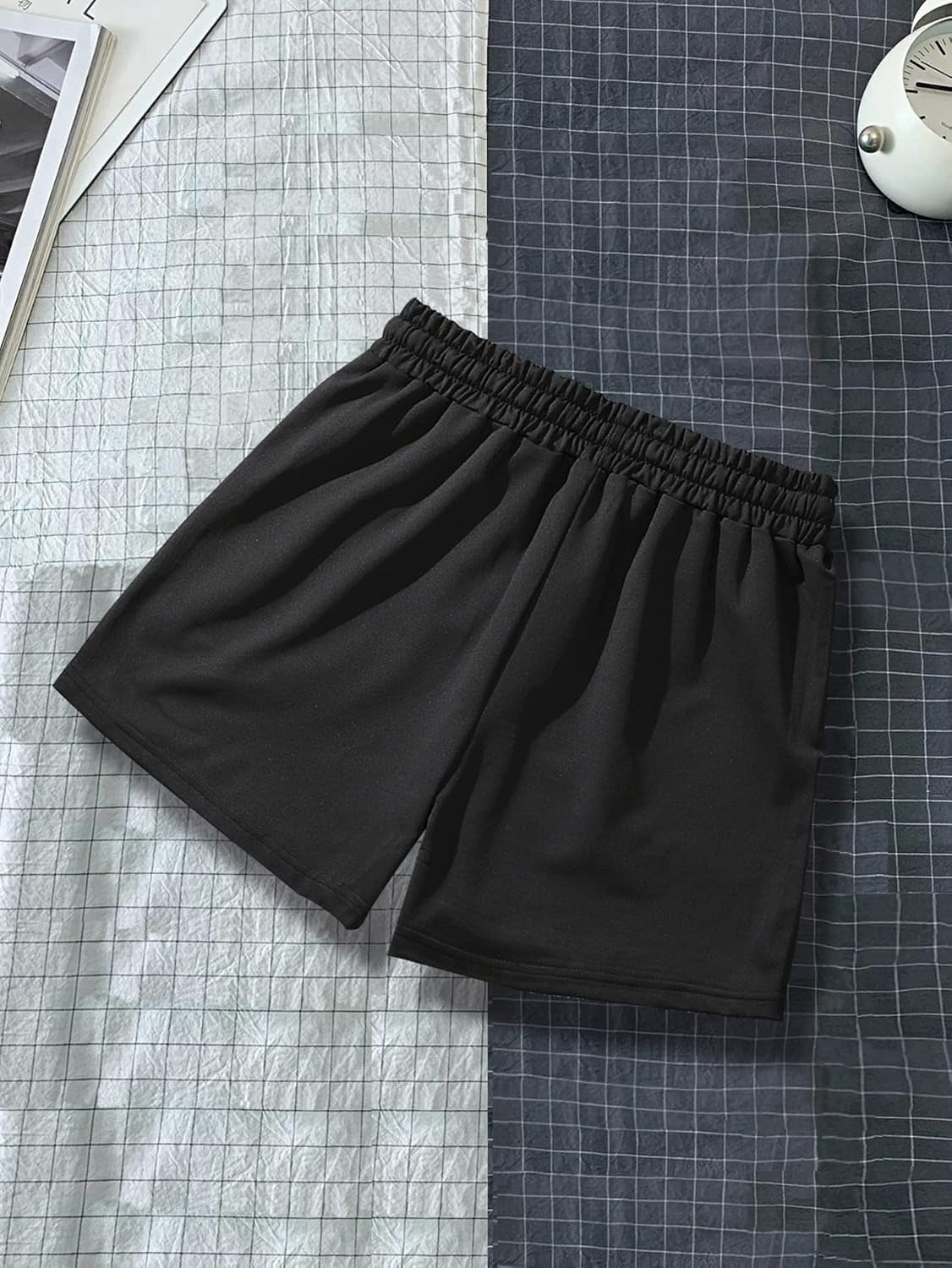 Men'S Graphic Cool Shorts Drawstring Waist Workout Short Streetwear with Pockets