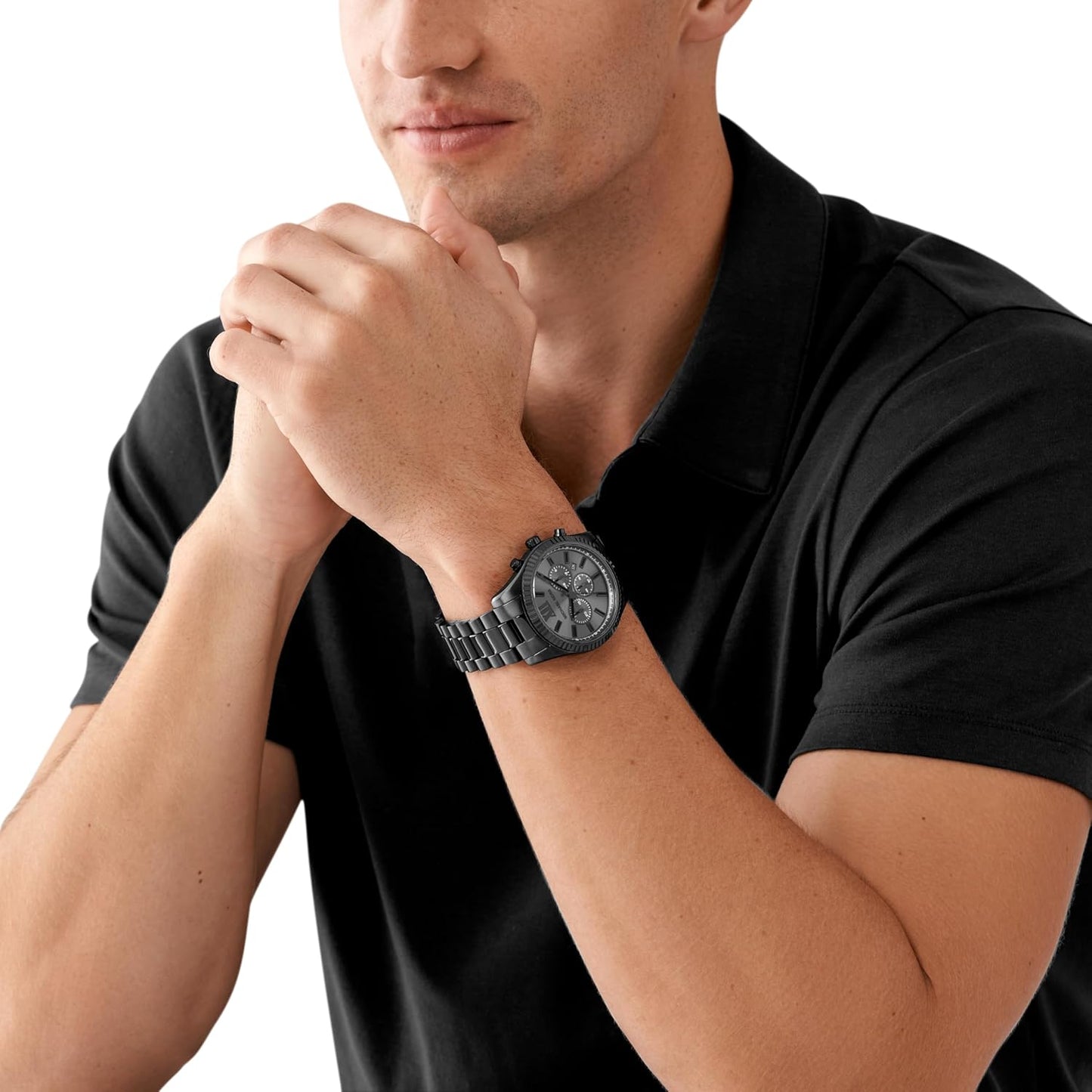 Lexington Men'S Watch, Stainless Steel Bracelet Watch for Men