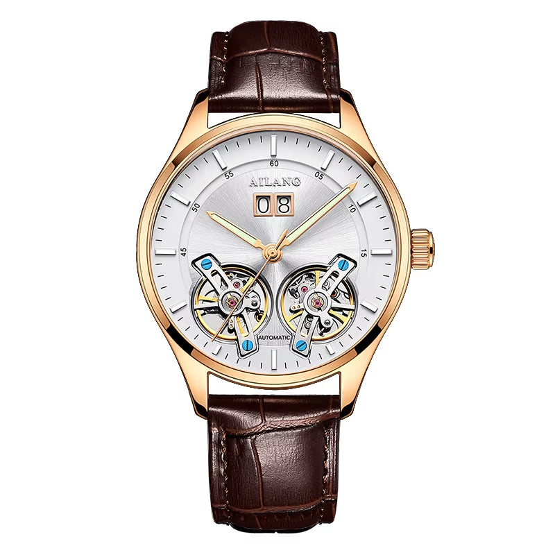 Authentic Watch Men'S Automatic Mechanical Watch Hollow Tourbillon Men'S Watch Luxury Brand Watch