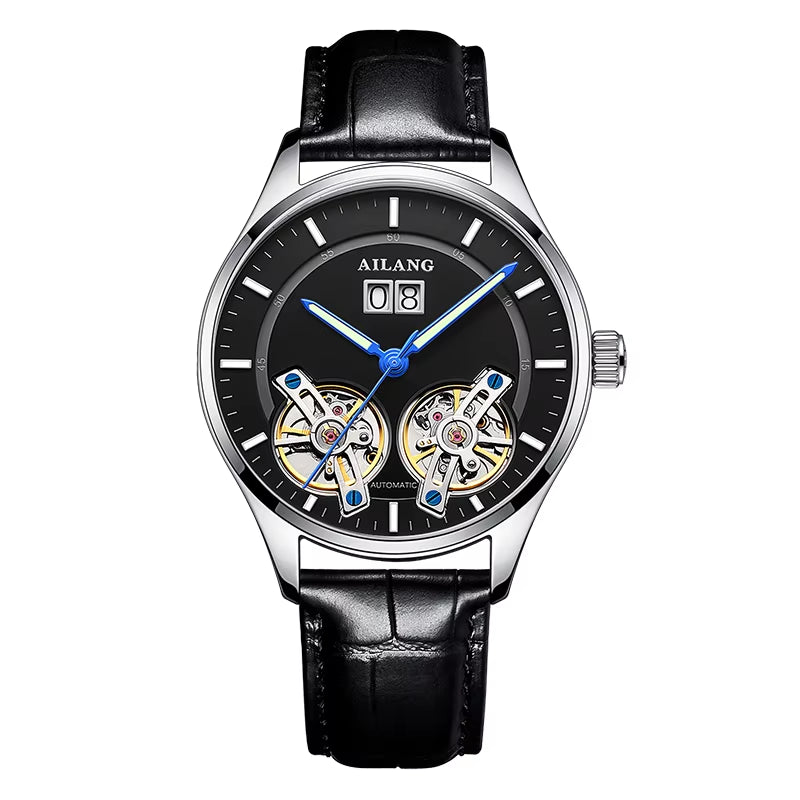 Authentic Watch Men'S Automatic Mechanical Watch Hollow Tourbillon Men'S Watch Luxury Brand Watch
