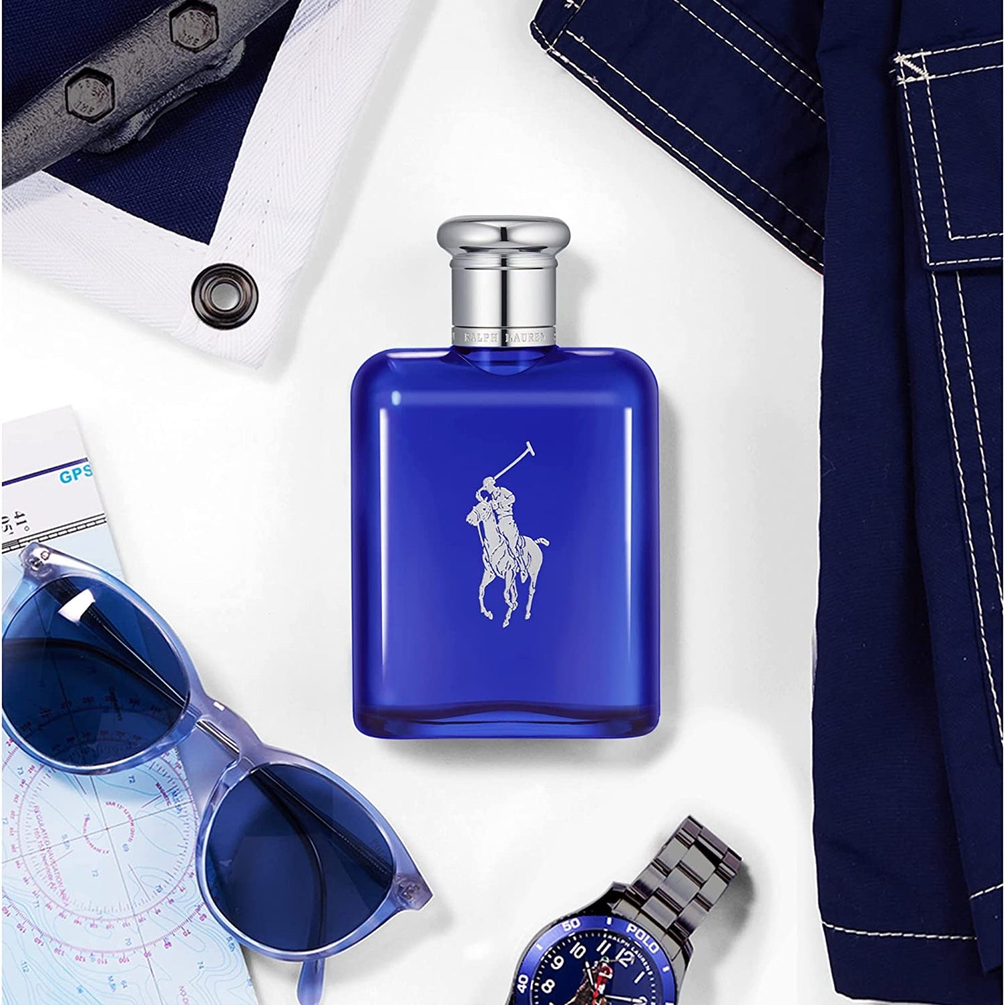 - Polo Blue - Eau De Toilette - Men'S Cologne - Aquatic & Fresh - with Citrus, Sage, and Suede - Medium Intensity