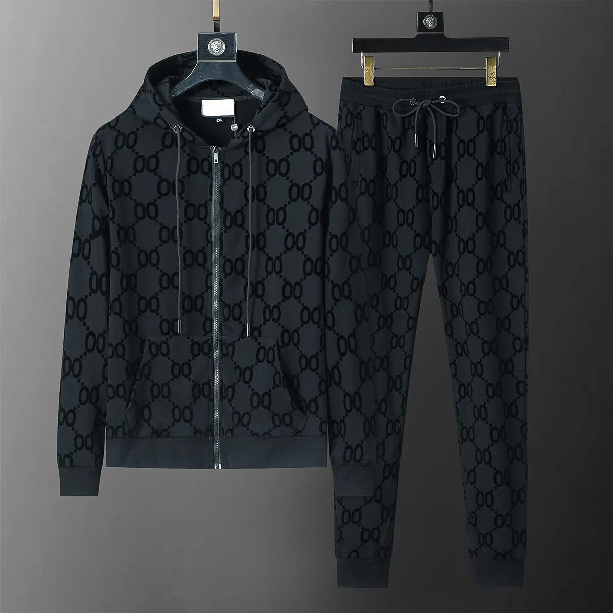 Mens Tracksuits Street Mens Tracksuits New Fashion Brand Men Suit Spring Autumn Mens Twopiece Sportswear Casual Style Suits