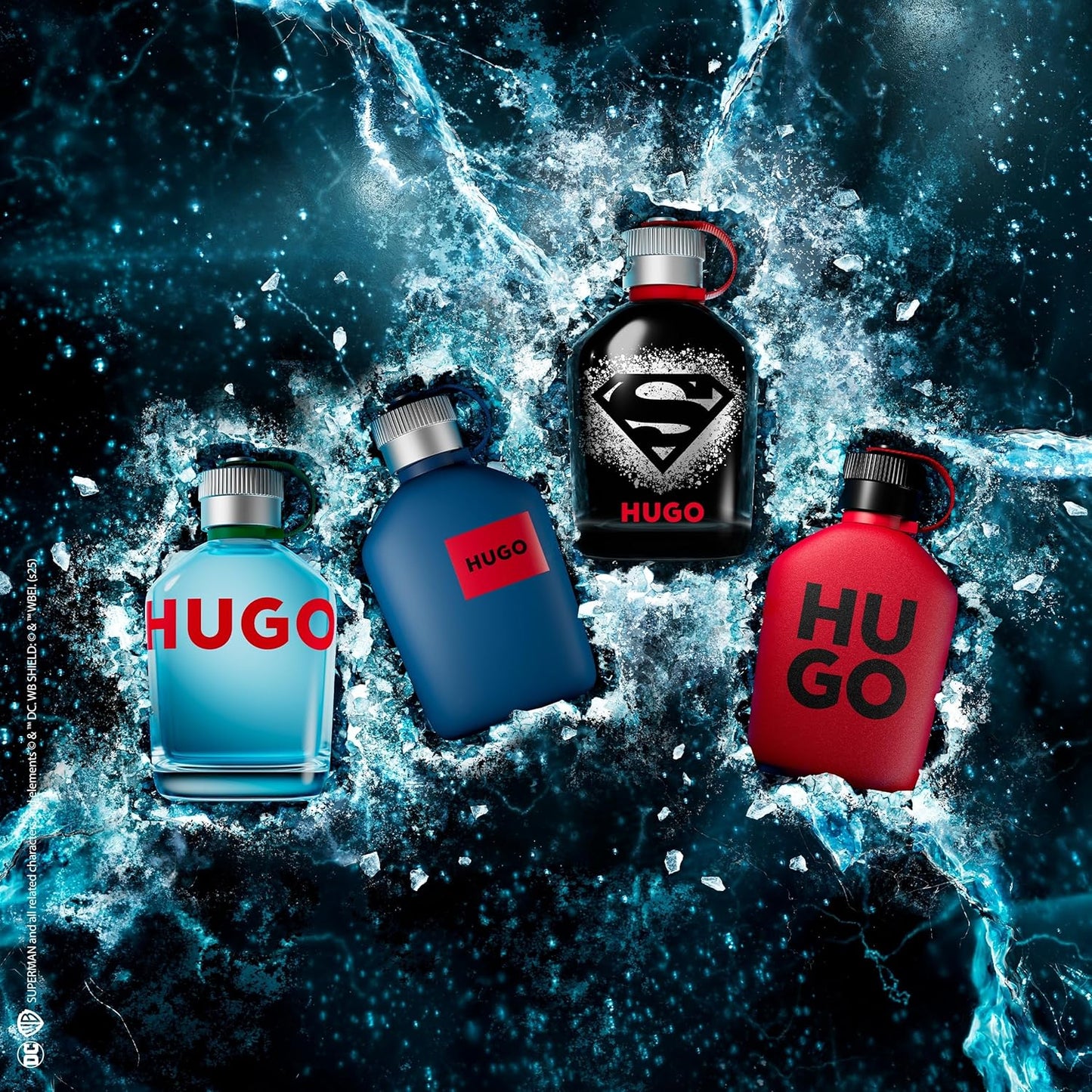 Hugo Boss SUPERMAN X HUGO Eau De Parfum – Fougère Men’S Cologne– with Notes of Aldehyde Accord, Spearmint Oil & Patchouli Oil – Long Lasting Fragrance