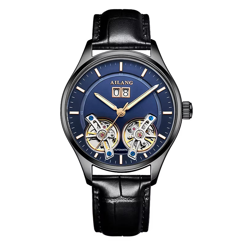 Authentic Watch Men'S Automatic Mechanical Watch Hollow Tourbillon Men'S Watch Luxury Brand Watch