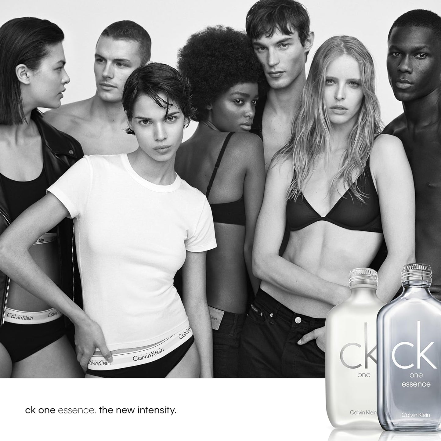 Calvin Klein CK One Essence Parfum Intense – Fresh Unisex Cologne – with Notes of Italian Bergamot, Organic Green Tea & Australian Sandalwood – Long Lasting Fragrance