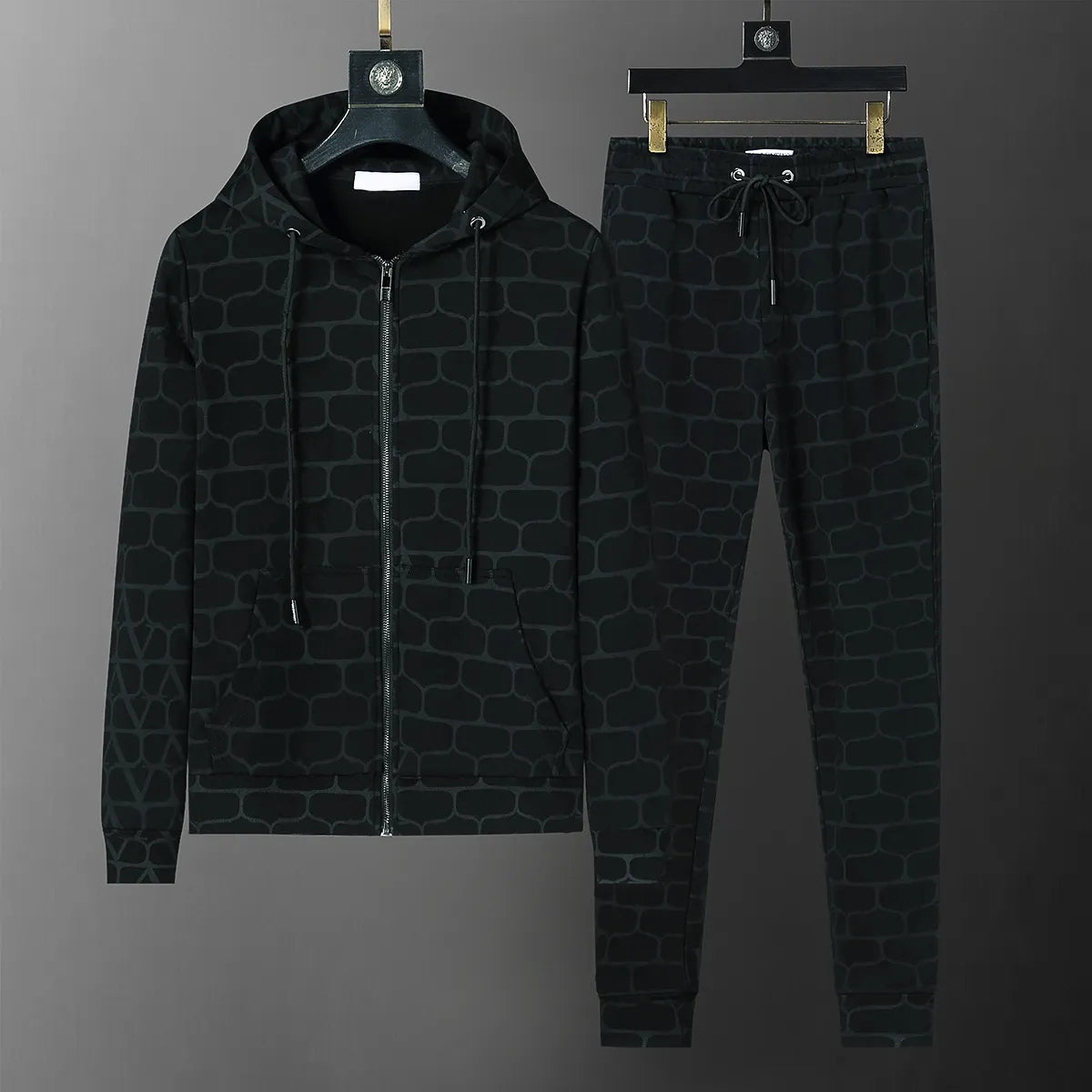 Mens Tracksuits Street Mens Tracksuits New Fashion Brand Men Suit Spring Autumn Mens Twopiece Sportswear Casual Style Suits