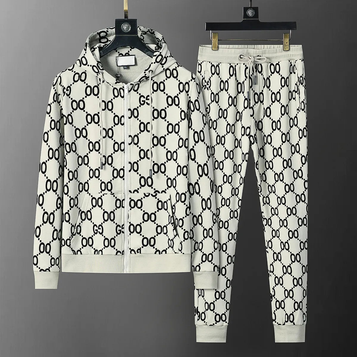 Mens Tracksuits Street Mens Tracksuits New Fashion Brand Men Suit Spring Autumn Mens Twopiece Sportswear Casual Style Suits