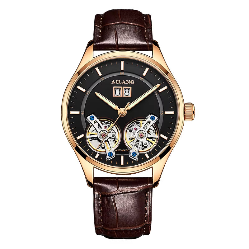 Authentic Watch Men'S Automatic Mechanical Watch Hollow Tourbillon Men'S Watch Luxury Brand Watch