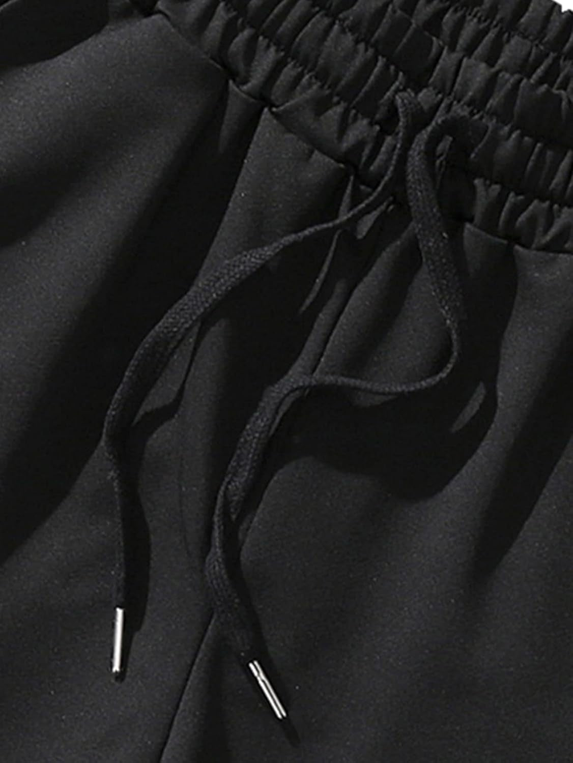 Men'S Graphic Cool Shorts Drawstring Waist Workout Short Streetwear with Pockets