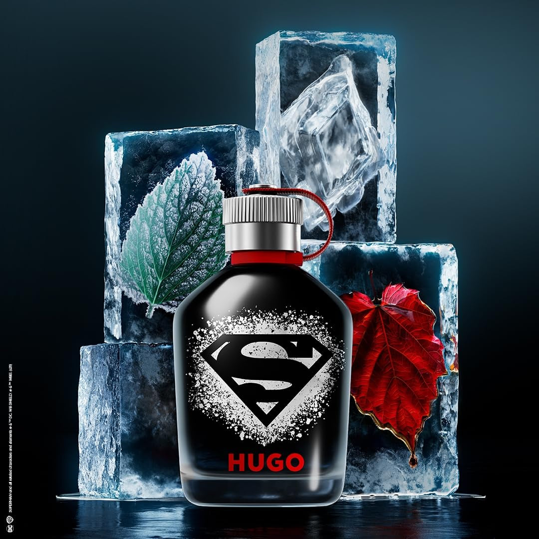 Hugo Boss SUPERMAN X HUGO Eau De Parfum – Fougère Men’S Cologne– with Notes of Aldehyde Accord, Spearmint Oil & Patchouli Oil – Long Lasting Fragrance
