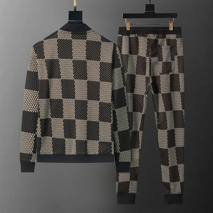 Mens Tracksuits Street Mens Tracksuits New Fashion Brand Men Suit Spring Autumn Mens Twopiece Sportswear Casual Style Suits