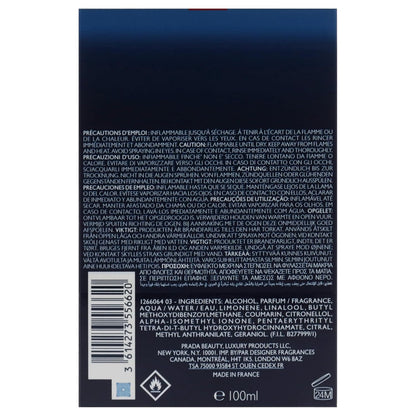 Luna Rossa Ocean for Men - 3.3 Oz EDT Spray