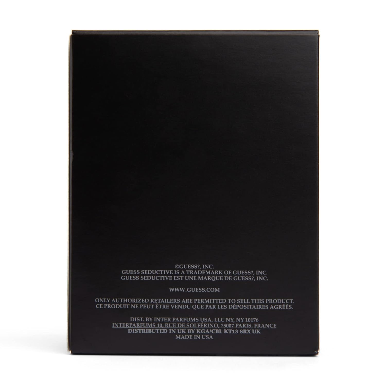 Seductive Homme Noir 3.4 Oz EDT Spray RETAIL