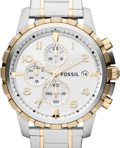 Men'S Dean Quartz Stainless Steel Chronograph Watch