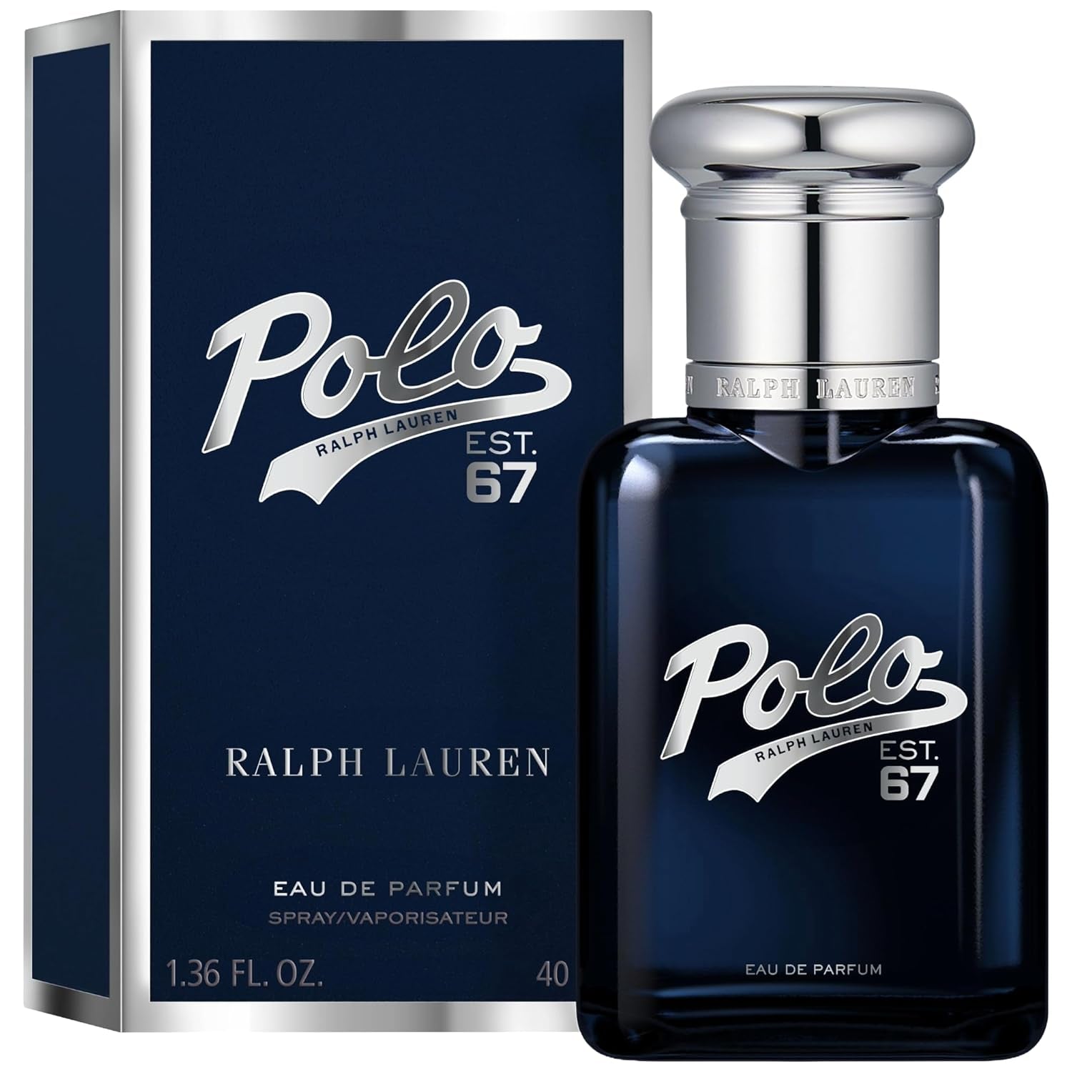Ralph Lauren - Polo 67 - Eau De Parfum - Woody Scent - with Pineapple, Cedarwood & Benzoin - Cologne for Men