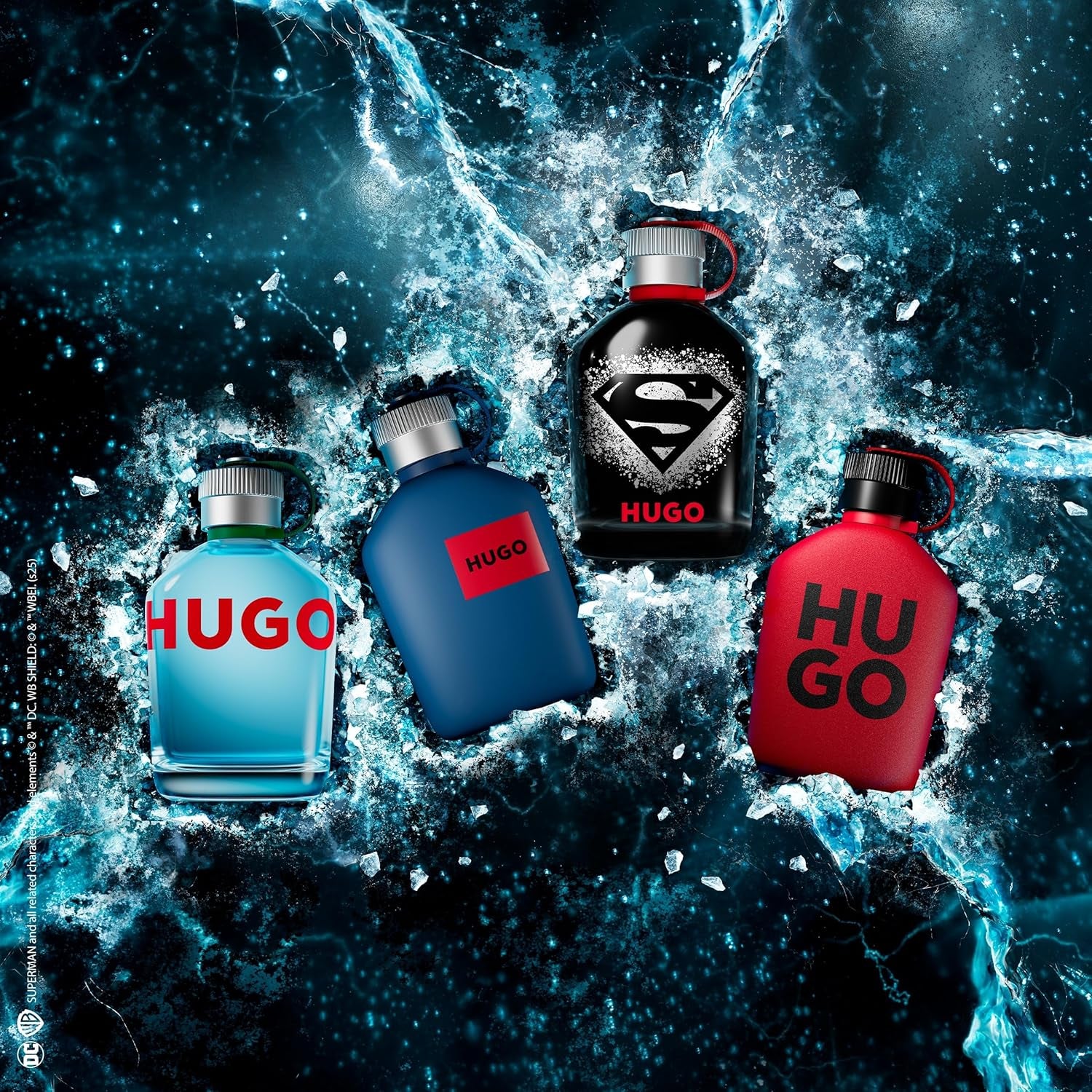 Hugo Boss SUPERMAN X HUGO Eau De Parfum – Fougère Men’S Cologne– with Notes of Aldehyde Accord, Spearmint Oil & Patchouli Oil – Long Lasting Fragrance