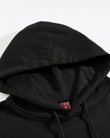 Streetwear Graphic Embroidered Hoodies for Men