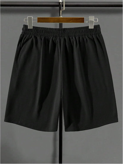 Men'S Graphic Shorts High Waist Elastic Casual Workout Athletic Gym Summer Y2K Shorts