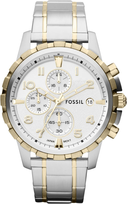 Men'S Dean Quartz Stainless Steel Chronograph Watch