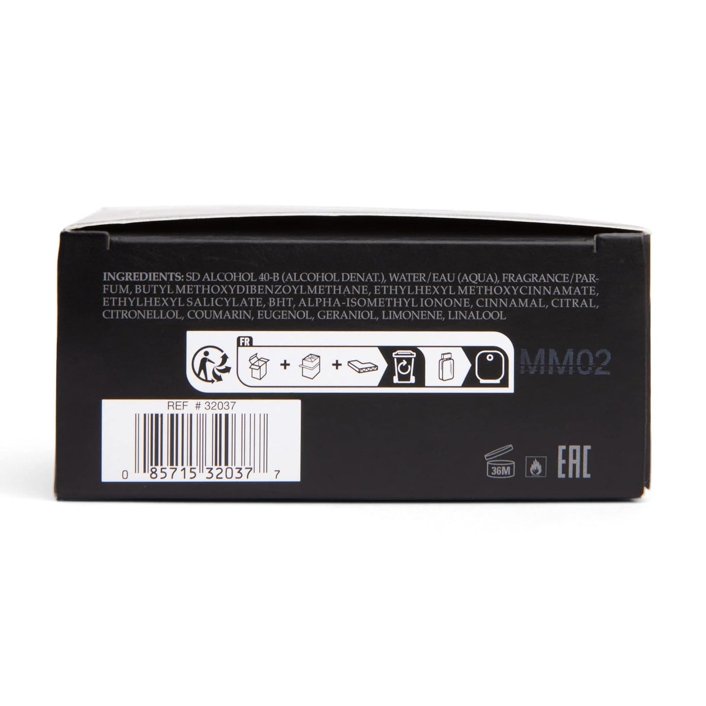 Seductive Homme Noir 3.4 Oz EDT Spray RETAIL